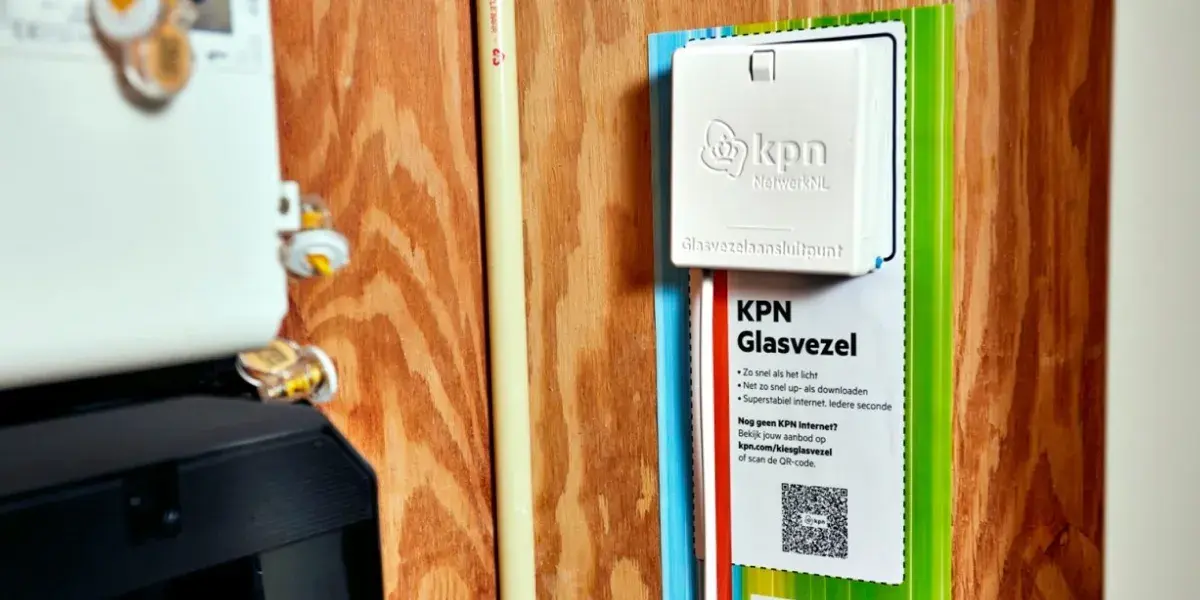 KPN FTU glasvezelaansluitpunt voor Fiber Basic FTTH