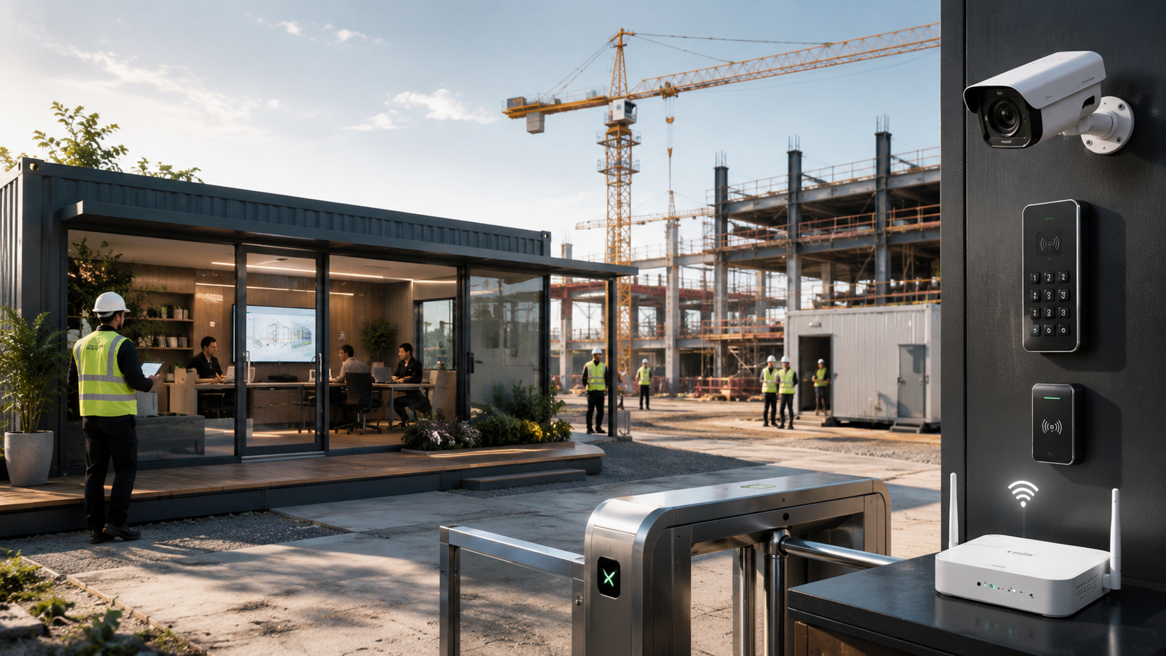Bouw en tijdelijke locaties